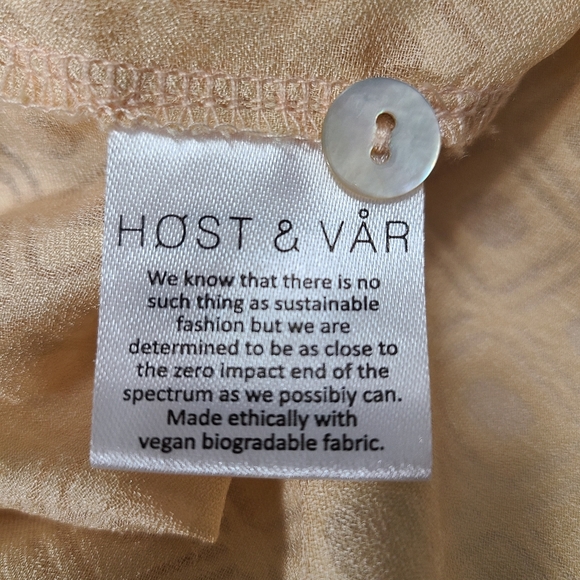 Host &‎ Var Vegan Dyed Long Dress Size Size M - Picture 15 of 16